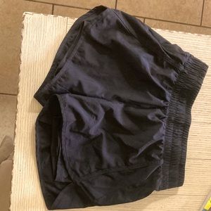 Black shorts